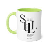 Faith Culture - Psalm 23:2 - Christian Accent Coffee Mug (11oz)