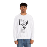 Faith Culture - Psalm 27:1 - Christian Unisex Heavy Blendâ„¢ Crewneck Sweatshirt