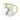 Faith Culture - Psalm 46:1-2 - Christian Accent Coffee Mug (11oz) Light Green 11oz