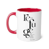 Faith Culture - Psalm 46:1-2 - Christian Accent Coffee Mug (11oz)