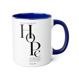 Faith Culture - Psalm 71:5 - Christian Accent Coffee Mug (11oz) Blue 11oz