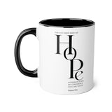 Faith Culture - Psalm 71:5 - Christian Accent Coffee Mug (11oz)