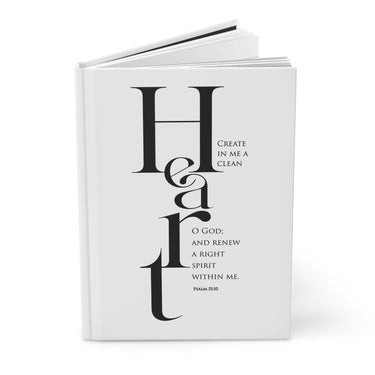 Faith Culture - Renewed Spirit - Psalm 51:10 - Christian Hardcover Journal Matte