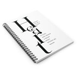 Faith Culture - Renewed Spirit - Psalm 51:10 - Christian Spiral Notebook - Ruled Line