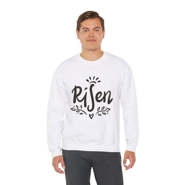 Faith Culture - Risen - Christian Unisex Heavy Blendâ„¢ Crewneck Sweatshirt