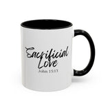 Faith Culture - Sacrificial Love - John 15:13 Christian Coffee Mug