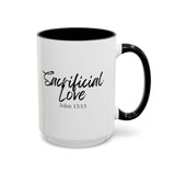 Faith Culture - Sacrificial Love - John 15:13 Christian Coffee Mug