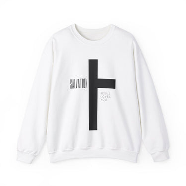 Faith Culture - Salvation - Christian Unisex Heavy Blendâ„¢ Crewneck Sweatshirt