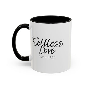 Faith Culture - Selfless Love - 1 John 3:16 Christian Coffee Mug