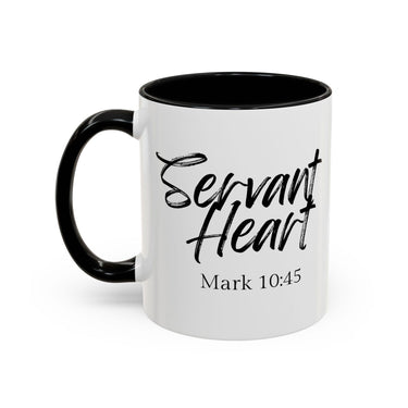 Faith Culture - Servant Heart - Mark 10:45 Christian Coffee Mug