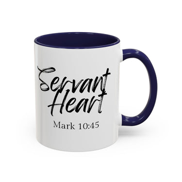 Faith Culture - Servant Heart - Mark 10:45 Christian Coffee Mug