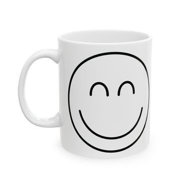 Faith Culture - Smiling Face - Christian Inspirational Mug, 11oz and 15oz 11oz