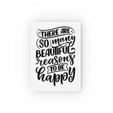 Faith Culture - So Many Beautiful Reasons to Be Happy - Christian Hardcover Journal