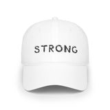 Faith Culture - Strong - Christian Low Profile Baseball Cap White One size