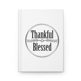 Faith Culture - Thankful & Blessed - Christian Thanksgiving Hardcover Journal Matte Journal