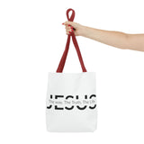 Faith Culture - The Way. The Truth. The Life Christian Tote Bag 13" × 13'' Red
