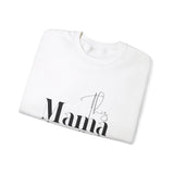 Faith Culture - This Mama Loves God - Christian Unisex Heavy Blendâ„¢ Crewneck Sweatshirt