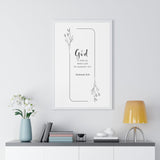 Faith Culture - Unwavering Strength - Romans 8:31 - Christian Wall Art