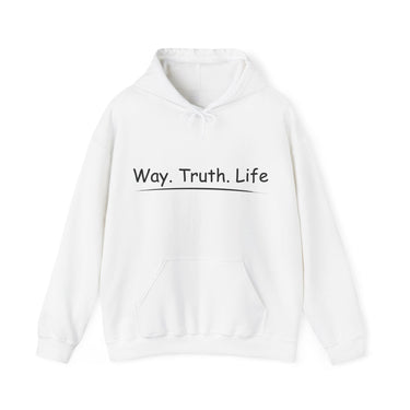 Faith Culture - Way. Truth. Life - Christian Unisex Heavy Blendâ„¢ Hooded Sweatshirt