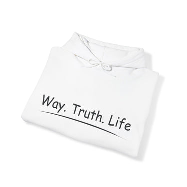 Faith Culture - Way. Truth. Life - Christian Unisex Heavy Blendâ„¢ Hooded Sweatshirt