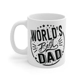 Faith Culture - World's Best Dad Ever - Christian Ceramic Coffee Mug (11oz5oz0oz)