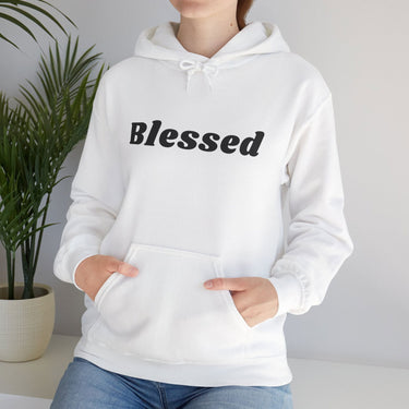 Faith Culture Blessed Christian Hoodie Unisex Inspirational Religious Sweatshirt