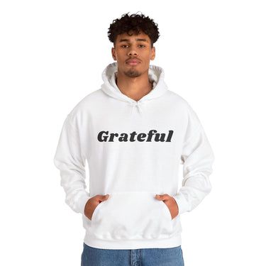 Grateful Hoodie Christian Unisex Sweatshirt Inspirational Faith Apparel