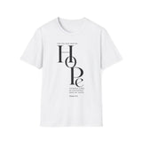 You Are My Hope Christian T-Shirt — Psalm 71:5 in white