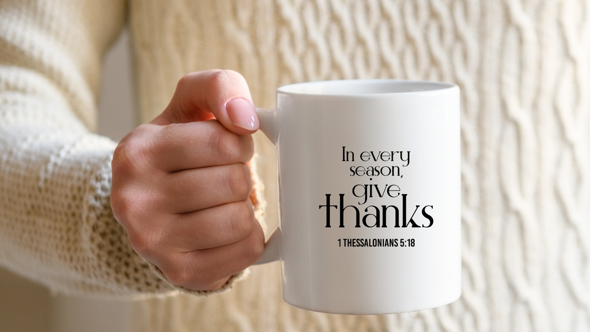 Christian Thanksgiving gift ideas featuring Scripture inspired gifts