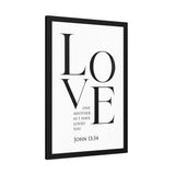 Love One Another - John 13:34 - Christian Wall Art