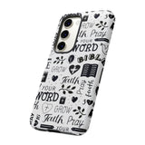Prayer and Faith Christian Tough Phone Cases