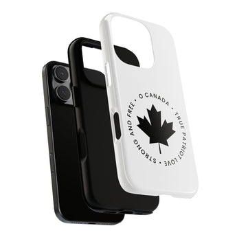 Faith Culture – O Canada Maple Leaf Phone Case | True Patriot Love for All Phones iPhone 16 Pro Glossy