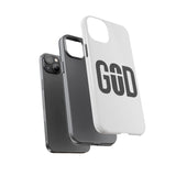 Faith Culture – GOD with Cross Christian Tough Phone Case