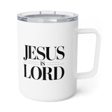 Faith Culture – Jesus Is Lord – Christian Coffee and Tea Mug, 10oz 10oz White