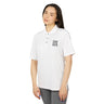 Faith Culture - SAVED - Christian Unisex Performance Polo by adidas® White