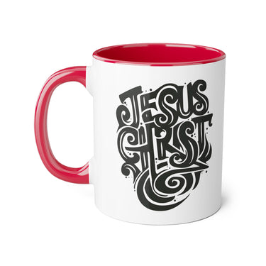 Faith Culture - Jesus Christ Is My Strength - Christian Accent Coffee Mug, 11oz