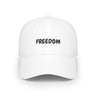 Freedom Baseball Cap | Christian Hat White One size