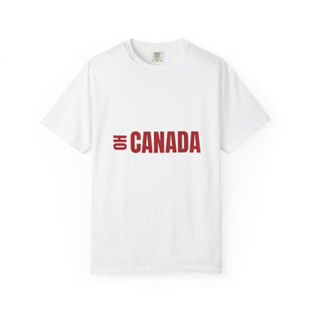 Faith Culture - OH CANADA Unisex T-Shirt – White | Patriotic Canada Day Tee