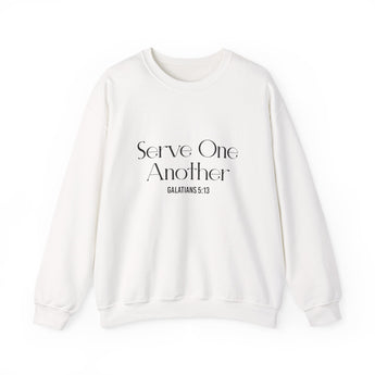 Serve One Another Christian Sweatshirt | Galatians 5:13
