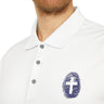 Faith Culture - Identity in Christ - Christian Unisex Performance Polo by adidas® White