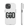 GOD with Cross Christian Phone Case iPhone 15 Matte