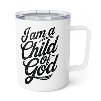 Faith Culture – I Am a Child of God – Christian Coffee and Tea Mug, 10oz 10oz White