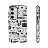Prayer and Faith Christian Tough Phone Cases Samsung Galaxy S23 Matte