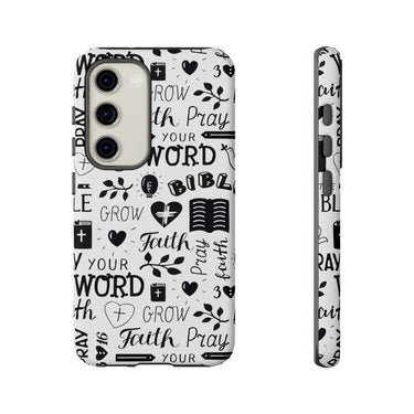 Prayer and Faith Christian Tough Phone Cases Samsung Galaxy S23 Matte