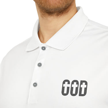 Faith Culture - GOD - Christian Unisex Performance Polo by adidas®