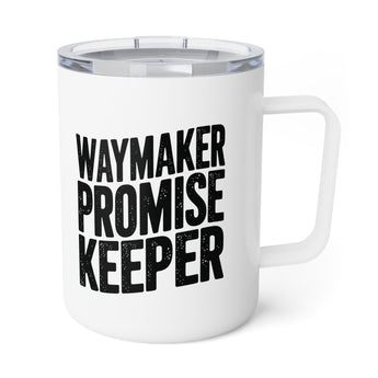Faith Culture – Waymaker Promise Keeper – Christian Coffee and Tea Mug, 10oz 10oz White
