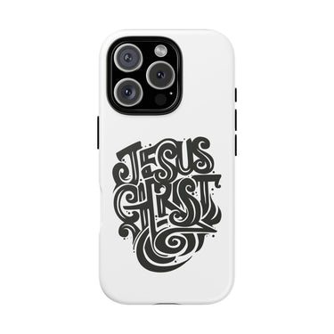 Faith Culture – Jesus Christ Christian Tough Phone Case iPhone 16 Pro Matte