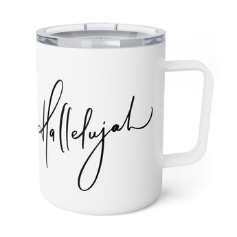 Faith Culture – Hallelujah – Christian Coffee and Tea Mug, 10oz 10oz White