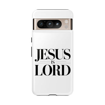 Faith Culture – Jesus Is Lord Christian Tough Phone Case Google Pixel 8 Pro Glossy