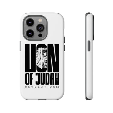 Lion of Judah Revelation 5:5 Christian Tough Phone Case iPhone 14 Pro Glossy